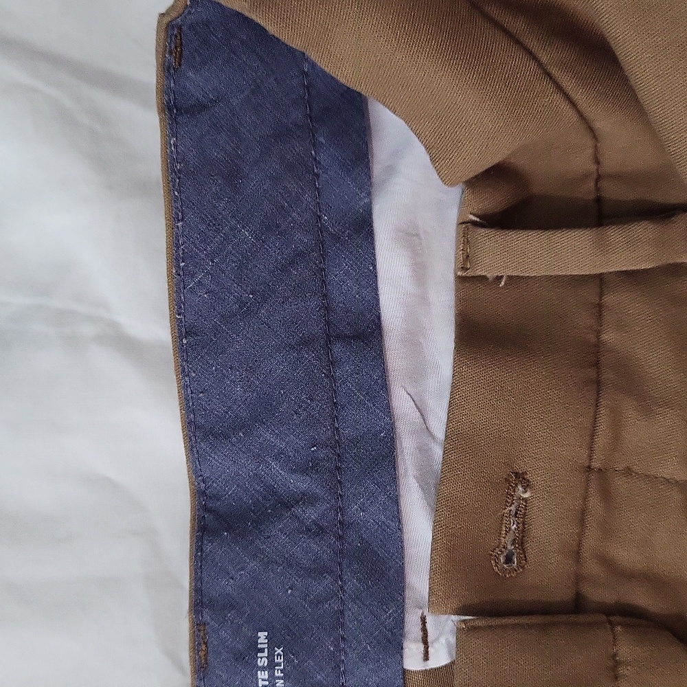 Tan Slim Pant 33x30 - Picture 4 of 6